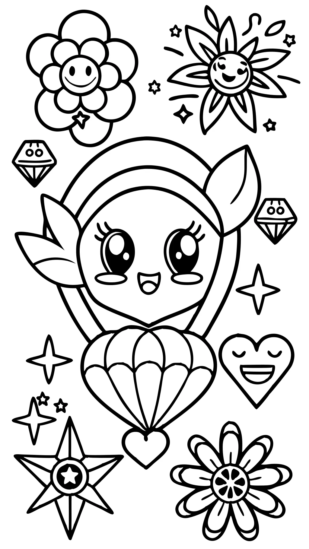 coloring pages for teen girls